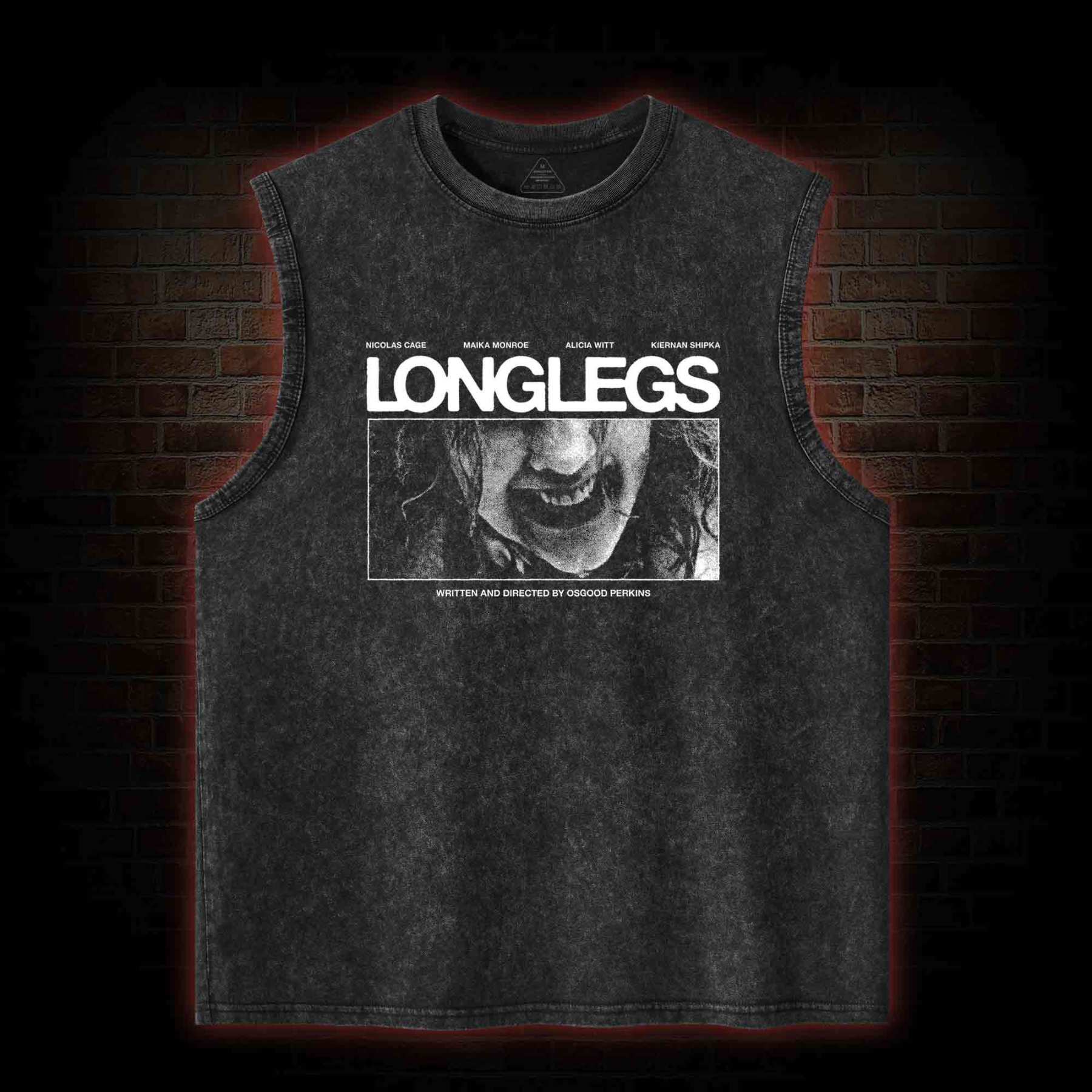 Save Yourself Washed Tank Top