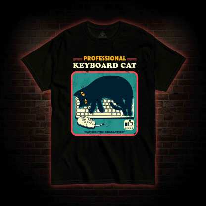 Professional Keyboard Cat T-shirt