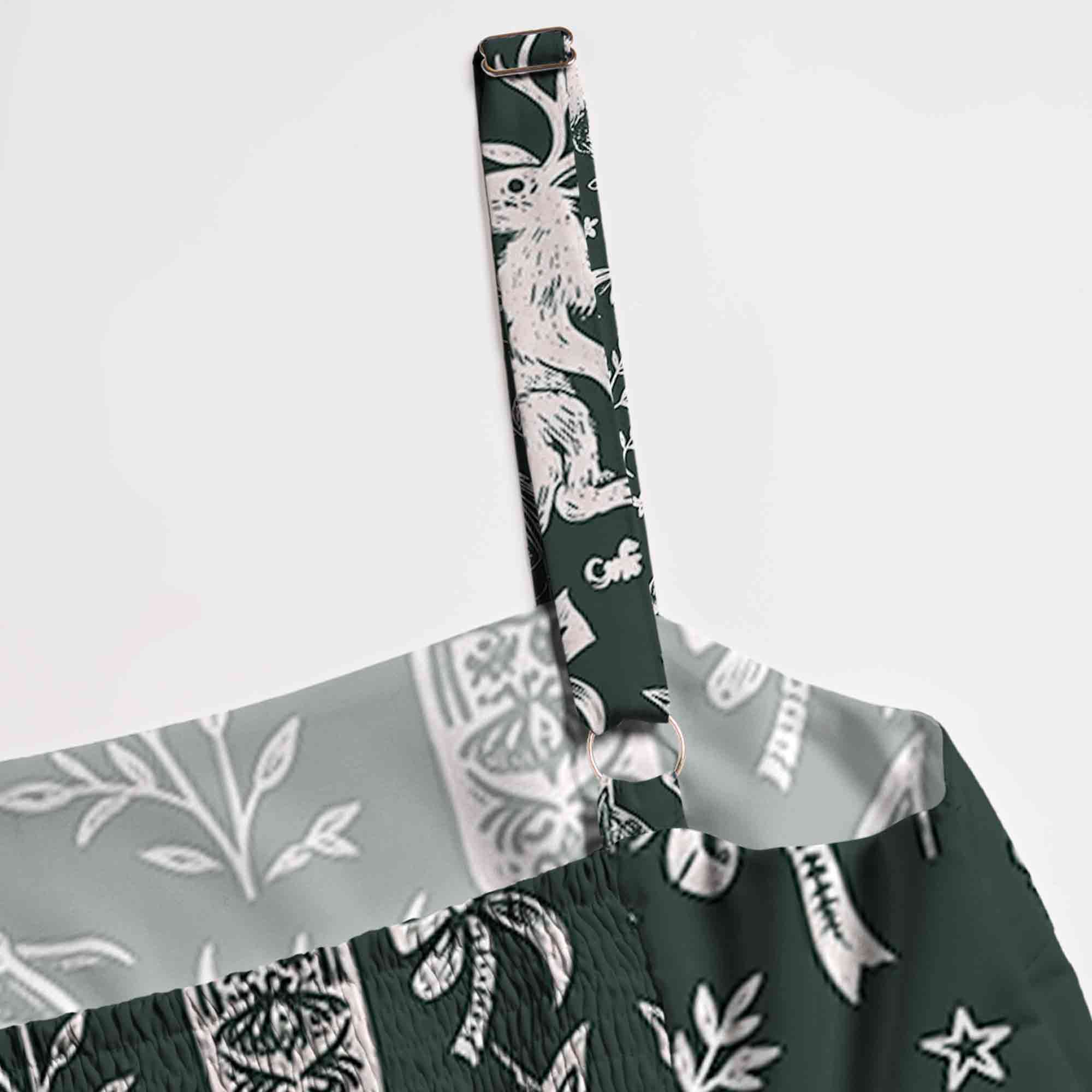 Cryptids Wide Straps Maxi Dress
