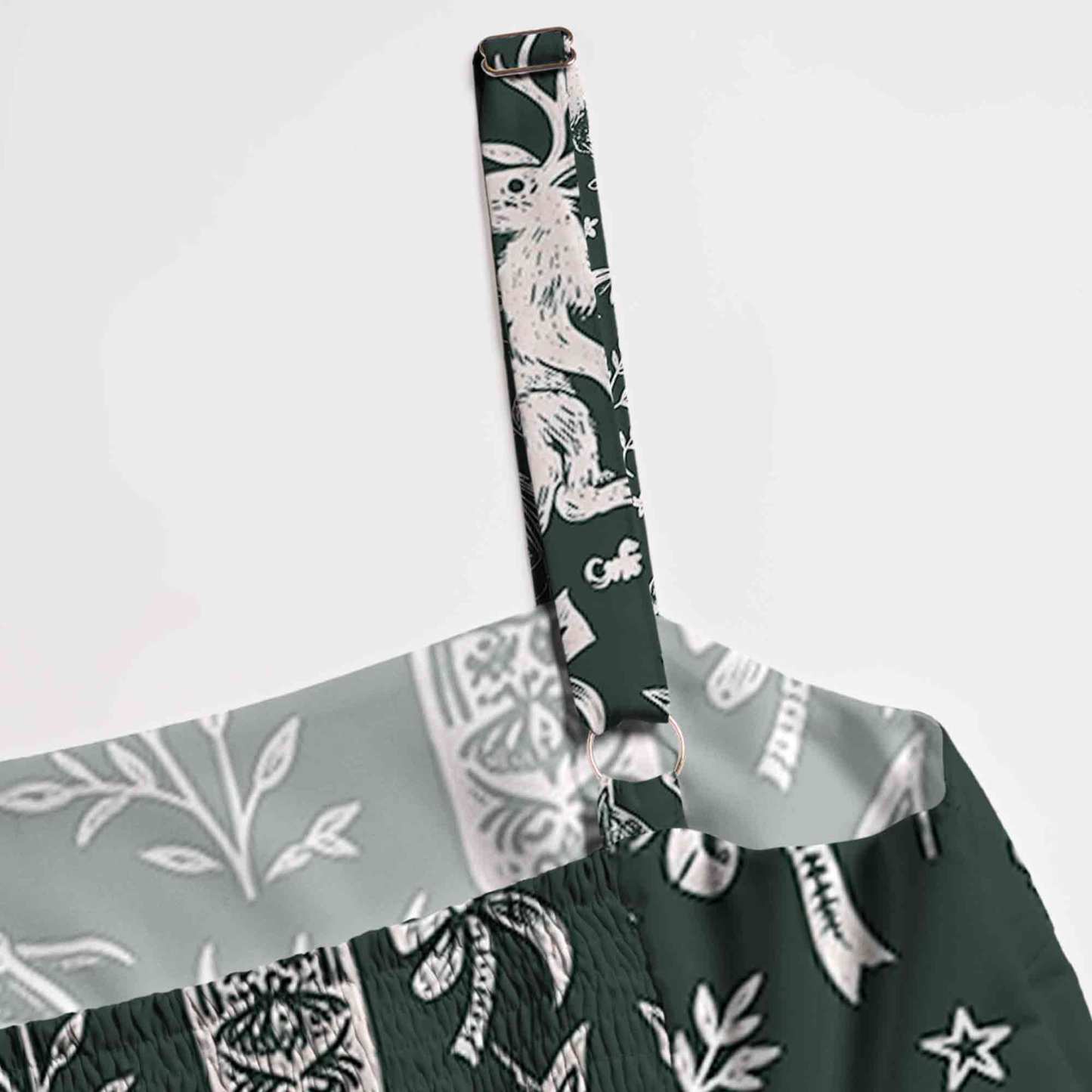 Cryptids Wide Straps Maxi Dress