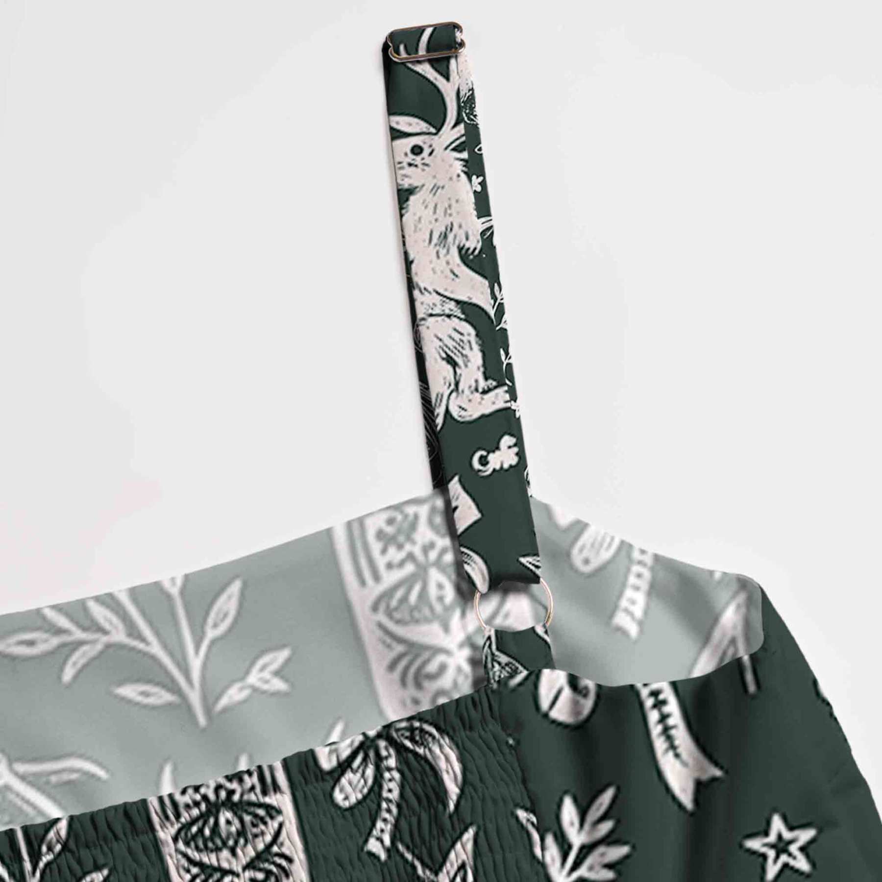 Cryptids Wide Straps Maxi Dress