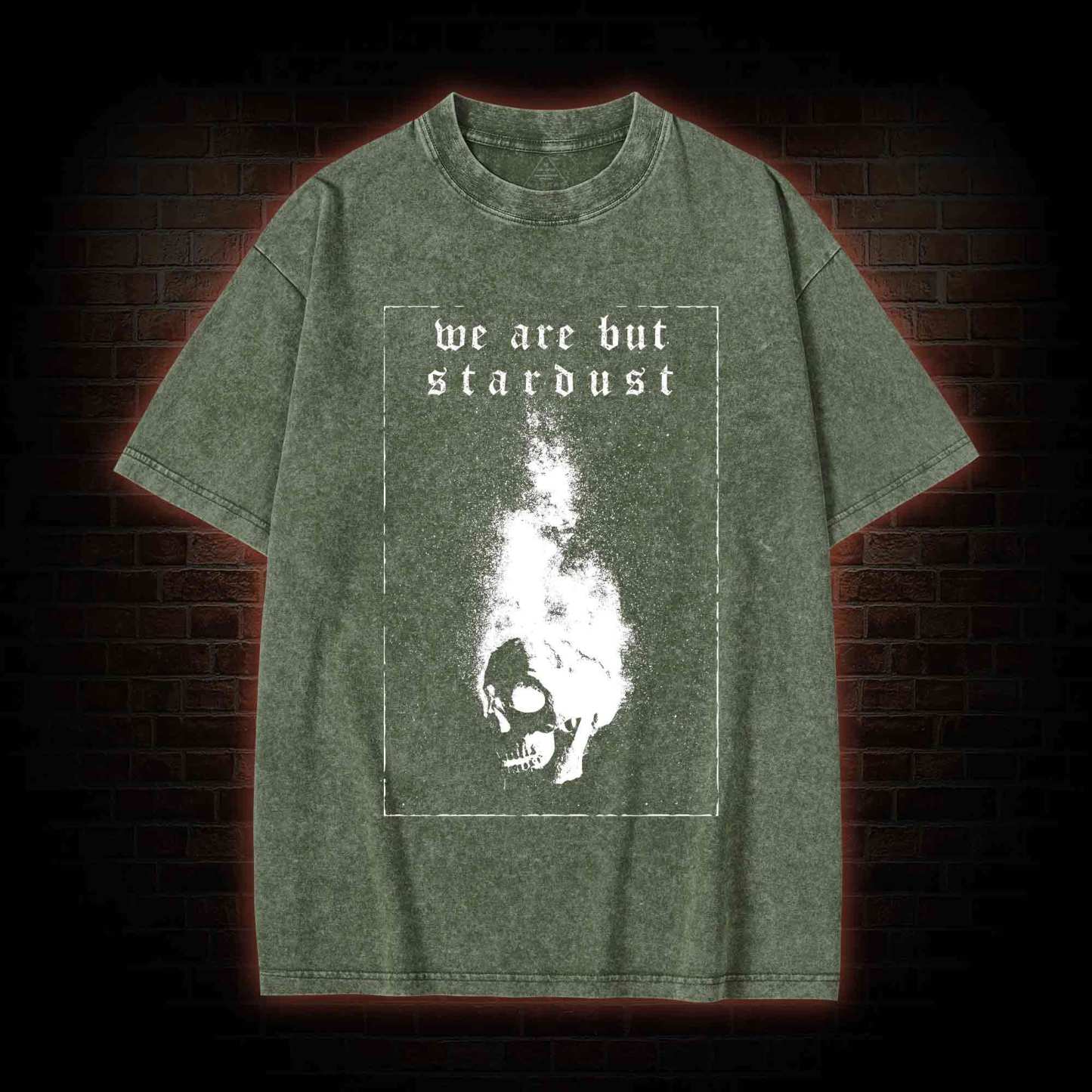 We Are but Stardust Washed T-shirt