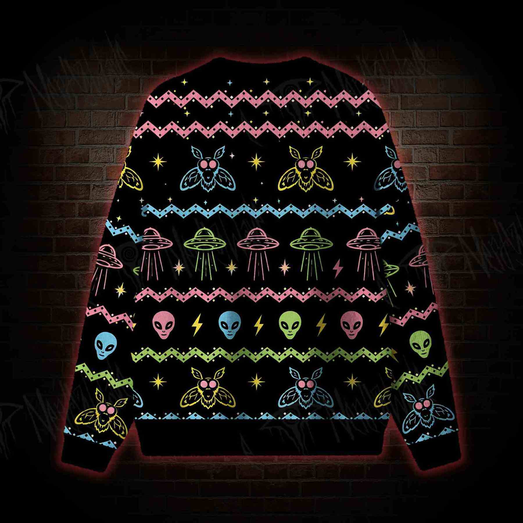 Cryptid Mash Ugly Sweatshirts