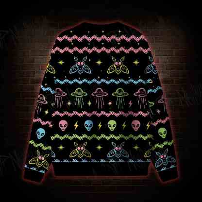 Cryptid Mash Ugly Sweatshirts