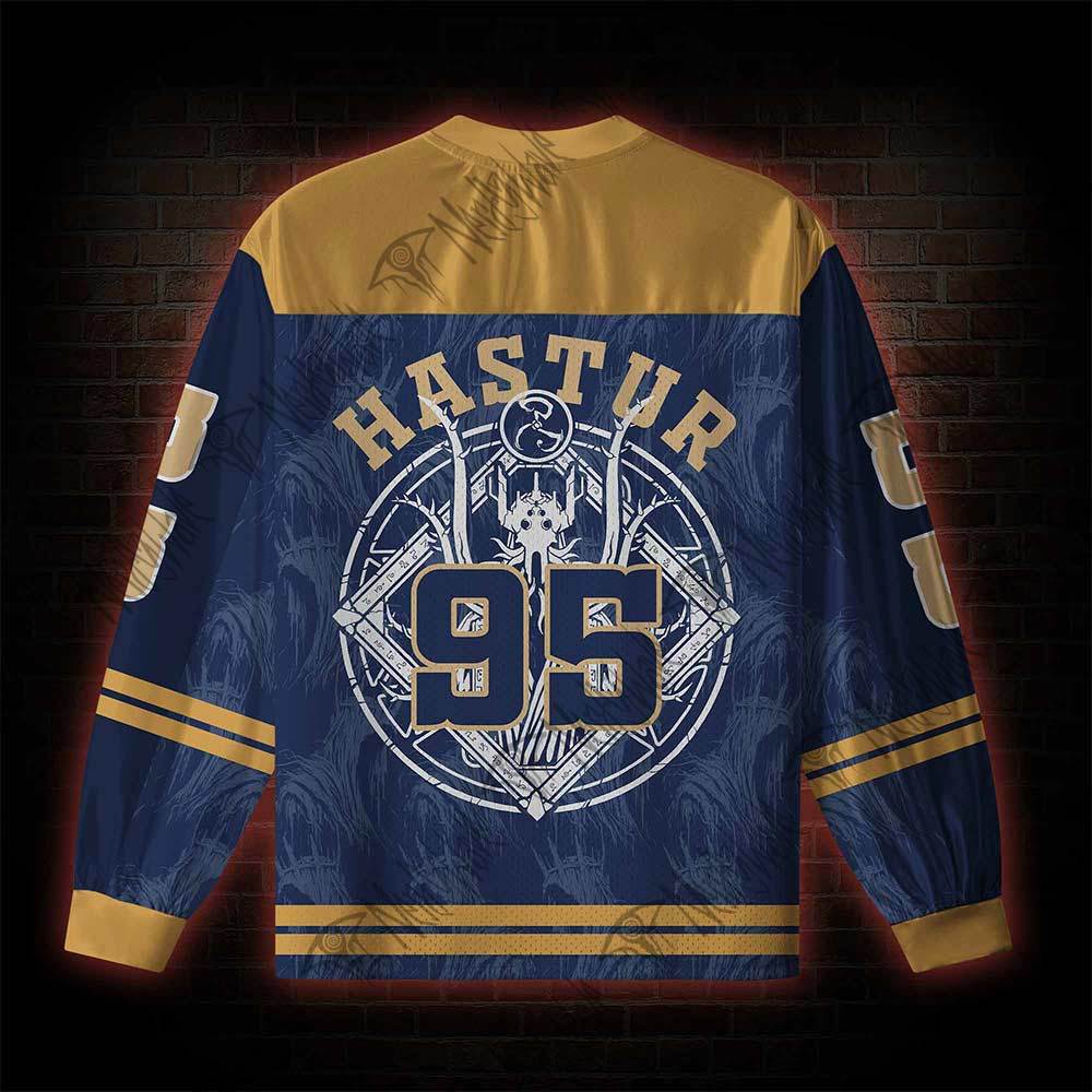 The King in Yellow V-Neck Long Sleeve Jersey