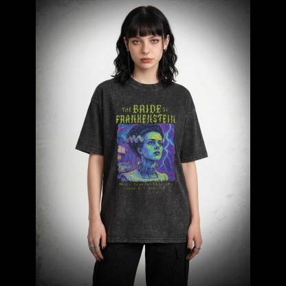 Bride of Frankenstein Washed T-shirt
