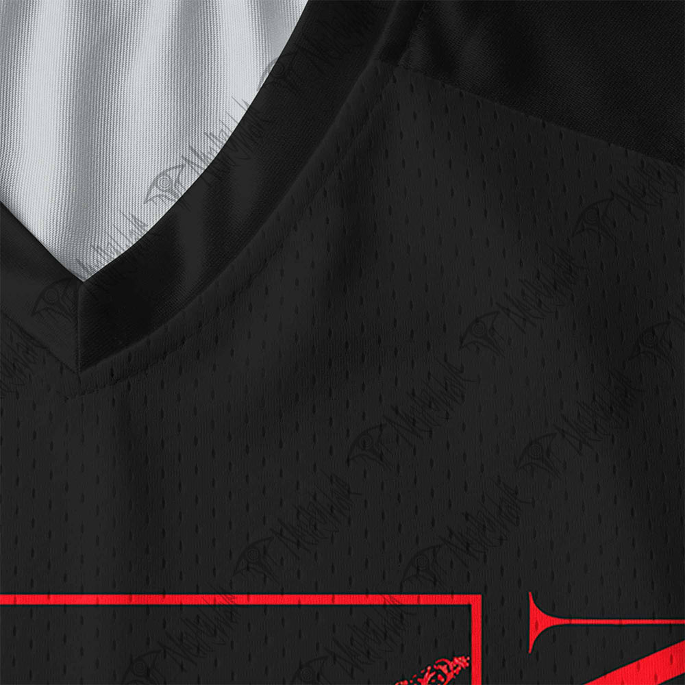 Heed My Words V-Neck Long Sleeve Jersey