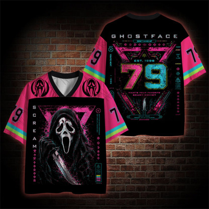 What's Your Favorite Scary Movie Mesh Jersey