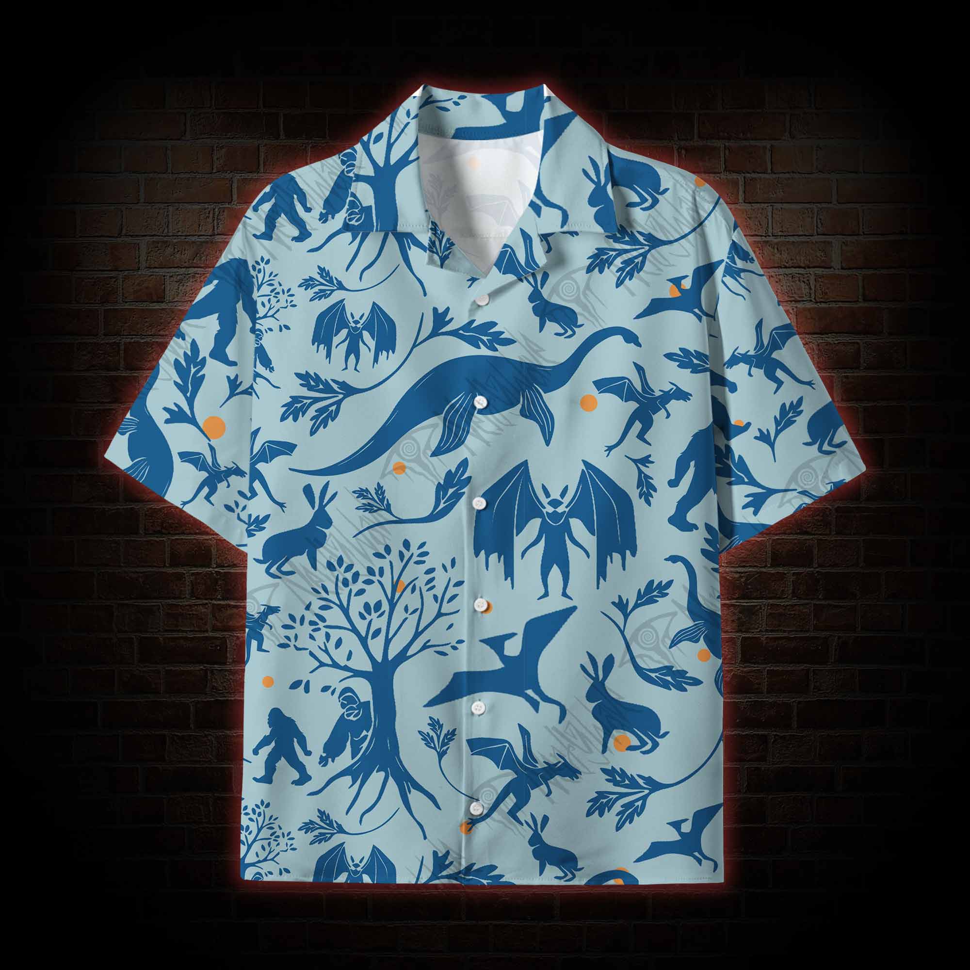 Hide&Seek World Champion League Lightweight Hawaiian Shirt