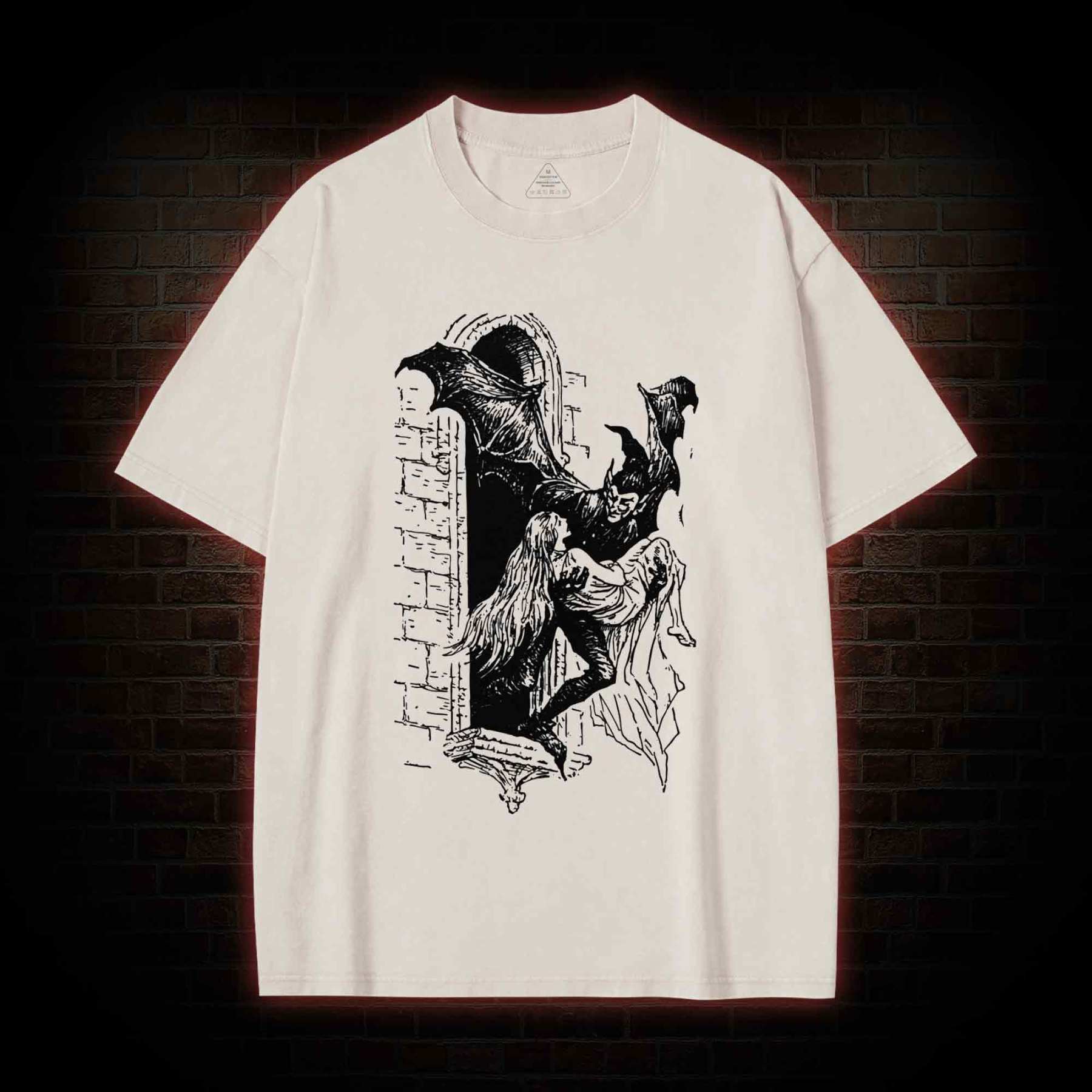 Vintage Dracula Washed T-shirt