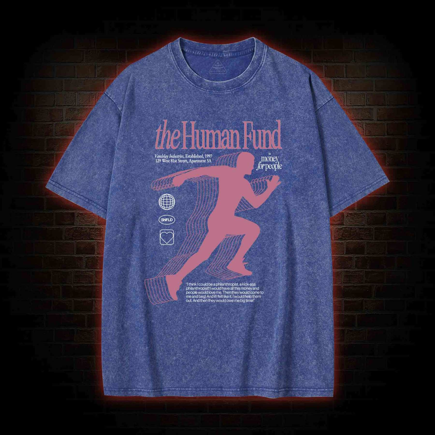 The Human Fund Seinfeld Washed T-shirt