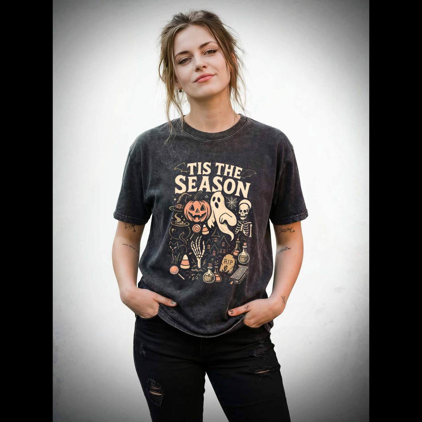 Tis the Season Washed T-shirt