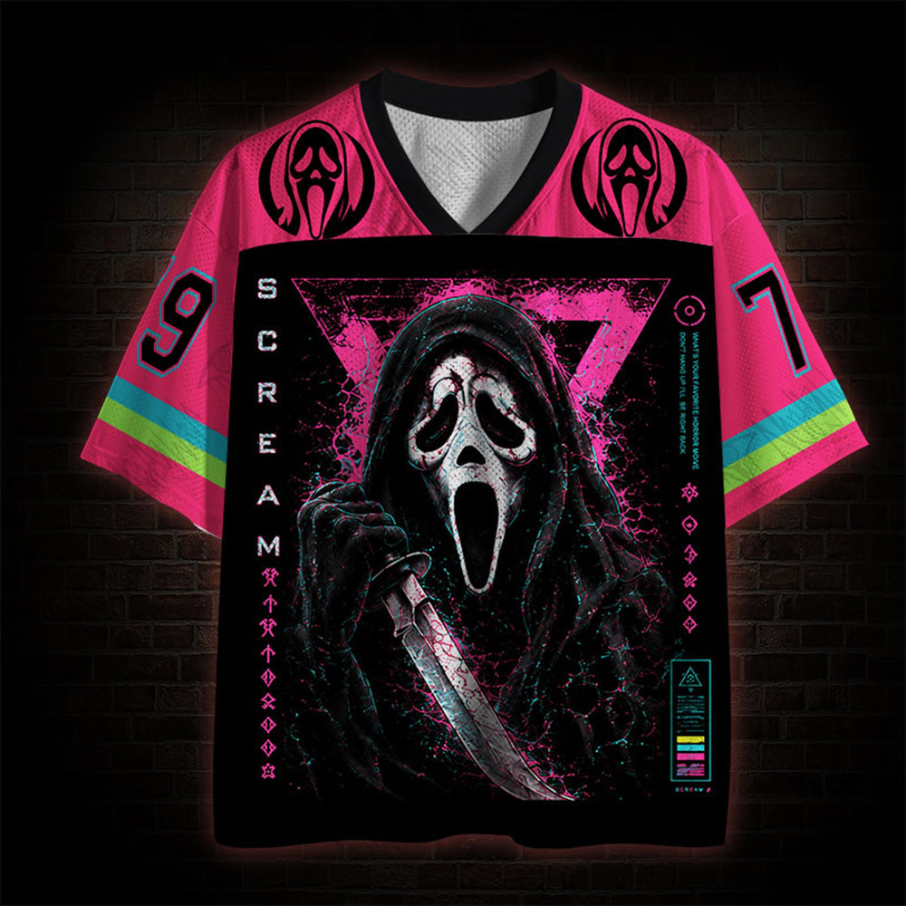What's Your Favorite Scary Movie Mesh Jersey