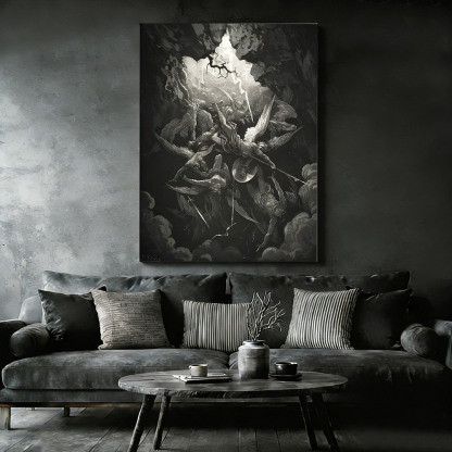 The Mouth of Hell Canvas Print