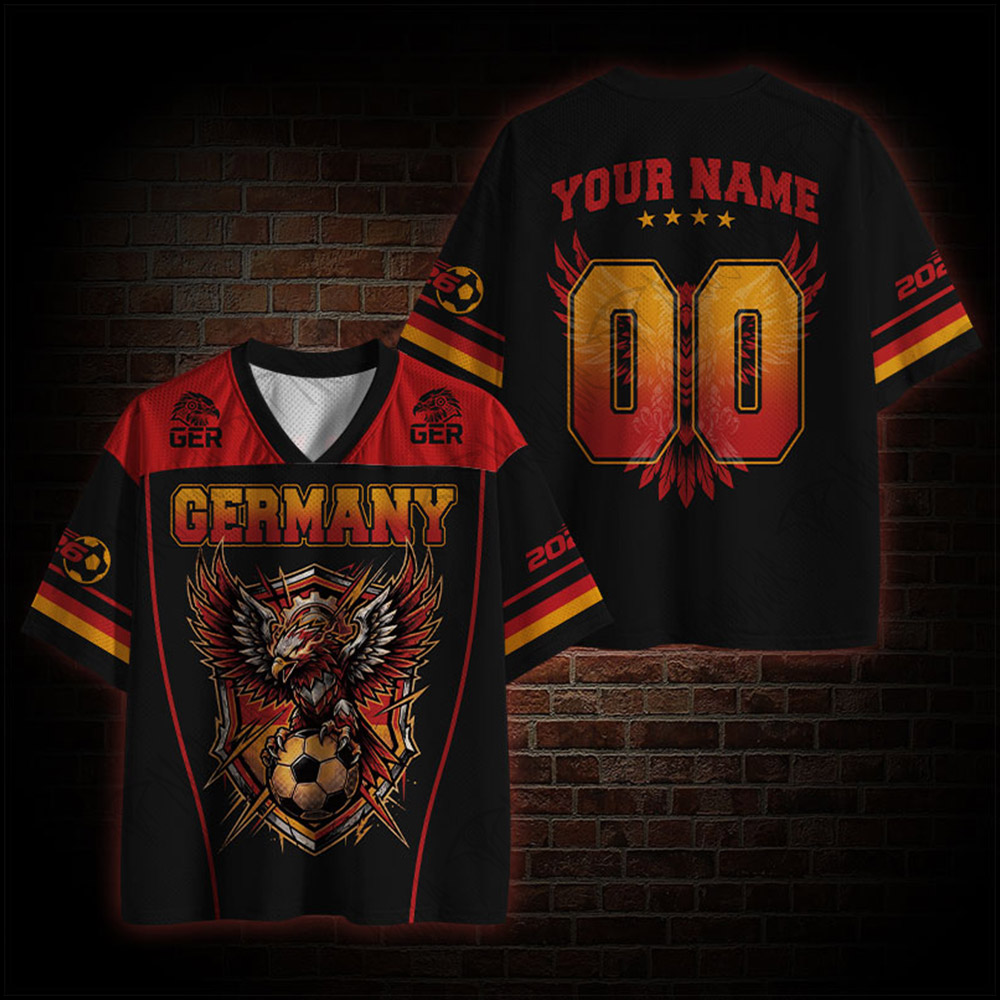 Personalized Federal Eagle Mesh Jersey