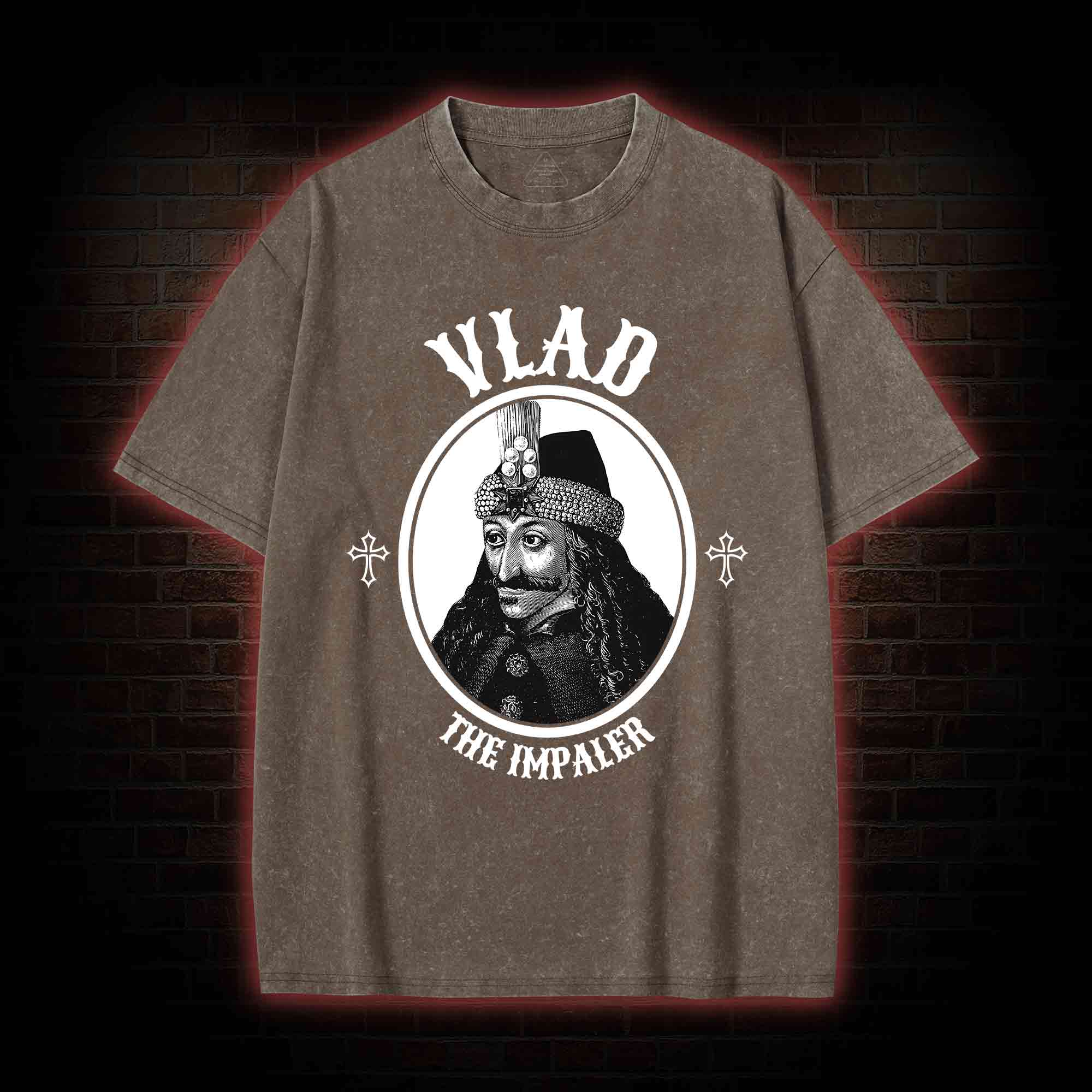 Vlad The Impaler Washed T-shirt