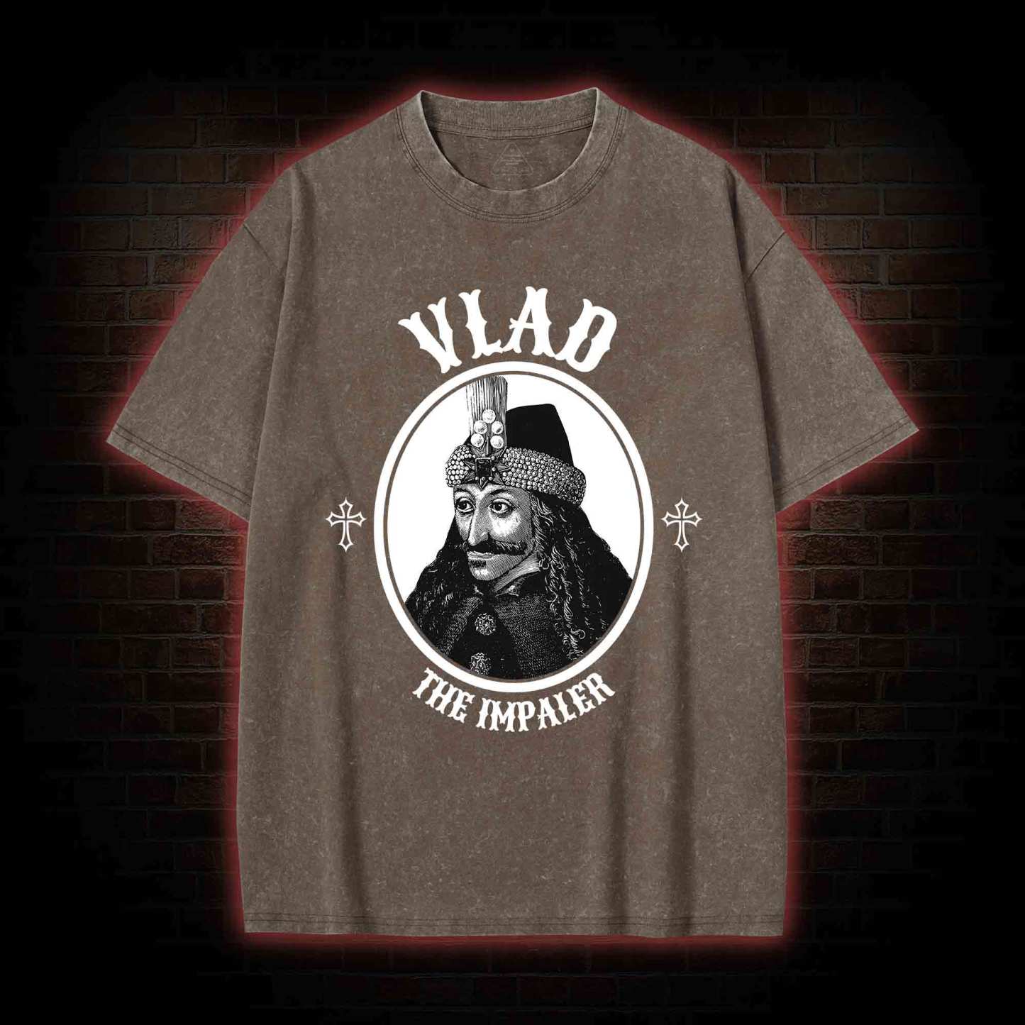Vlad The Impaler Washed T-shirt