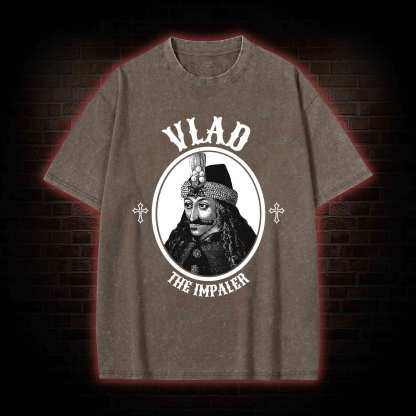 Vlad The Impaler Washed T-shirt