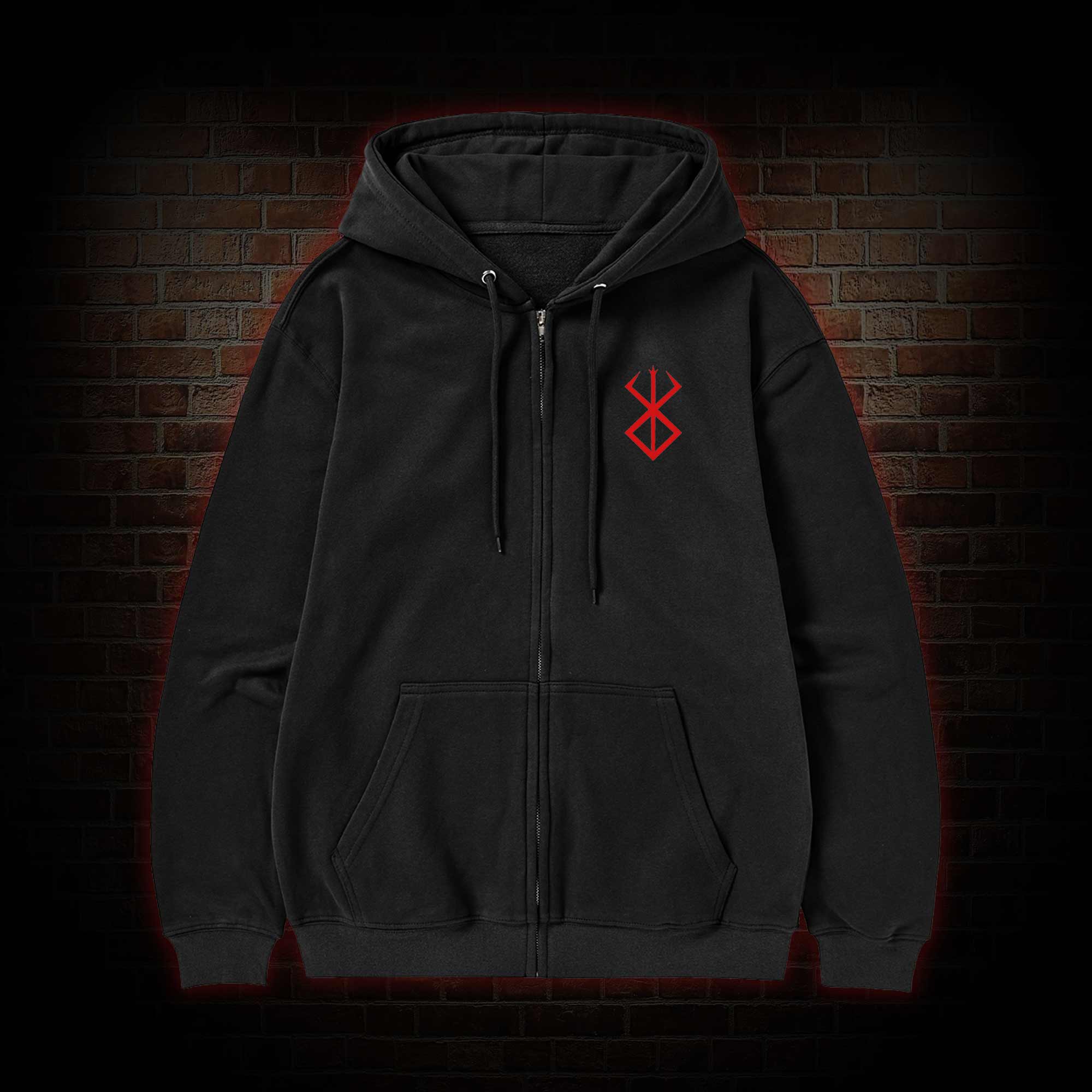 Swordsman Zipper Hoodie