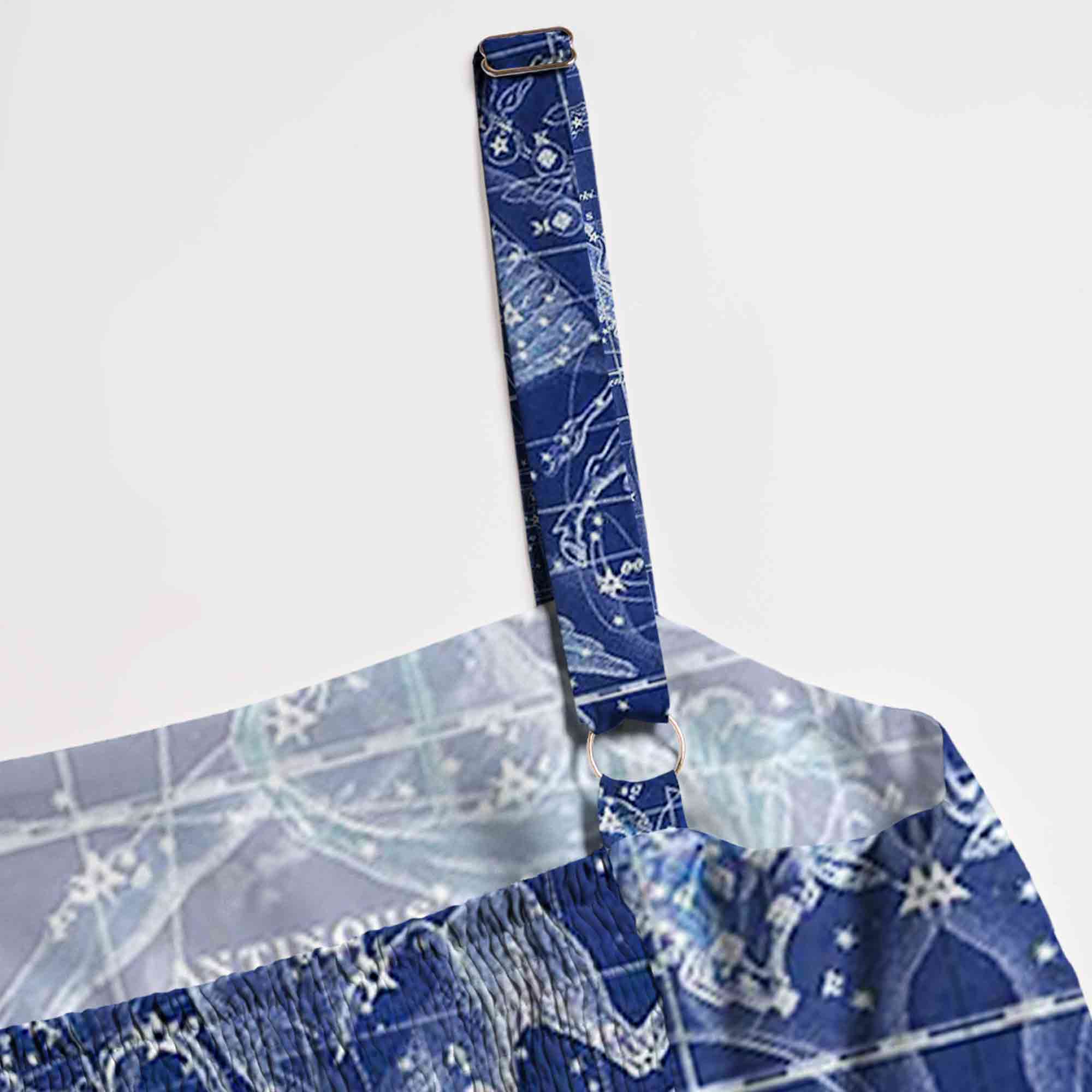 Constellation Wide Straps Maxi Dress