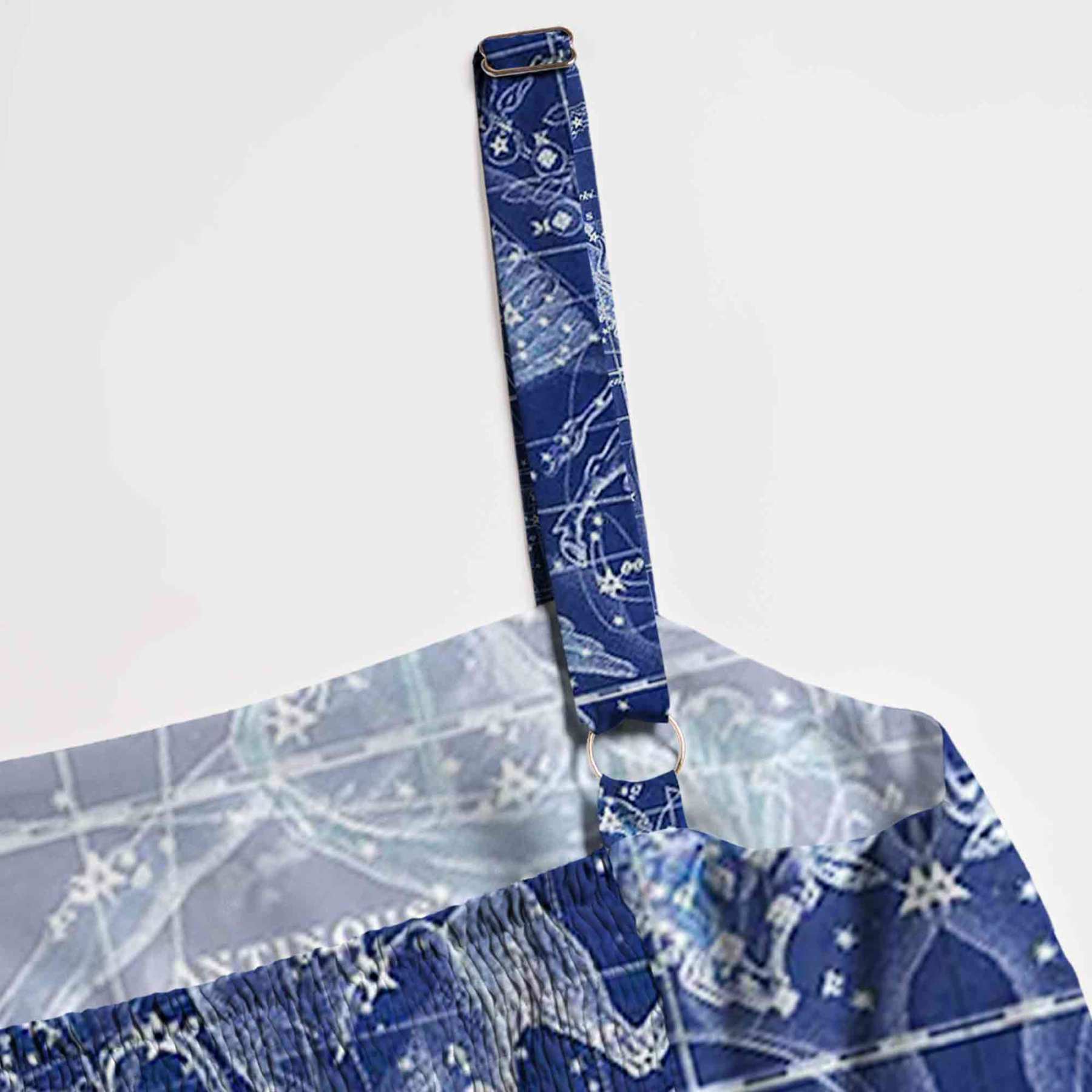 Constellation Wide Straps Maxi Dress