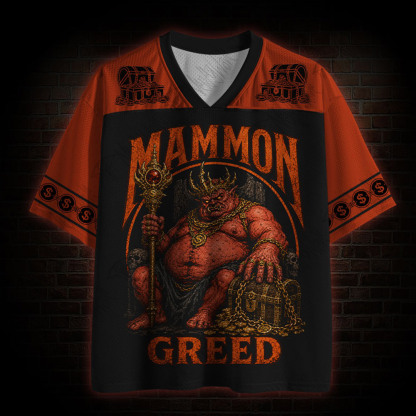 Mammon-Greed Mesh Jersey