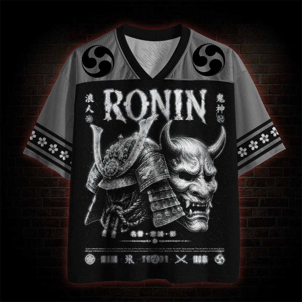 Hannya Mask Mesh Jersey