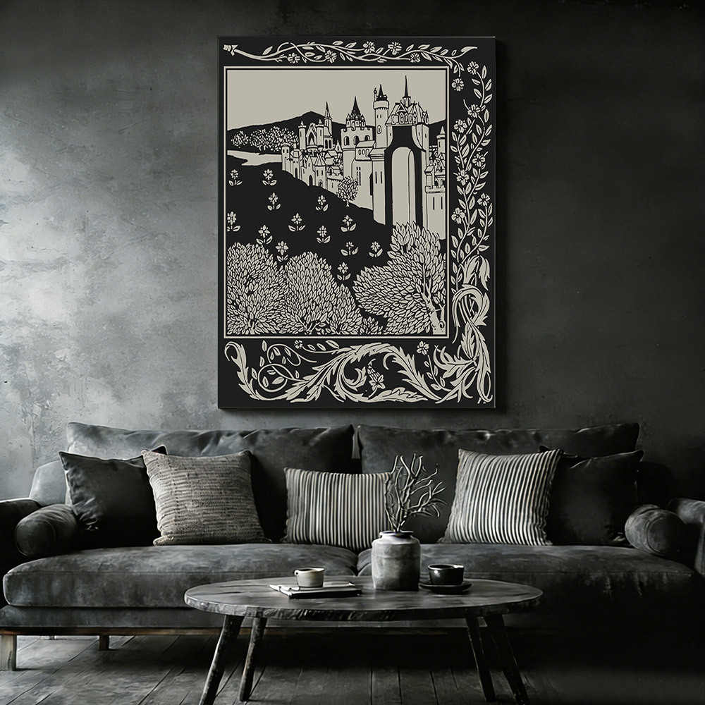 Medieval Castle Canvas Print