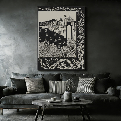 Medieval Castle Canvas Print