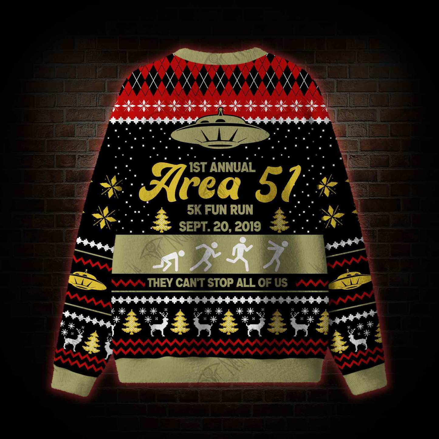 Area 51 Ugly Sweatshirts