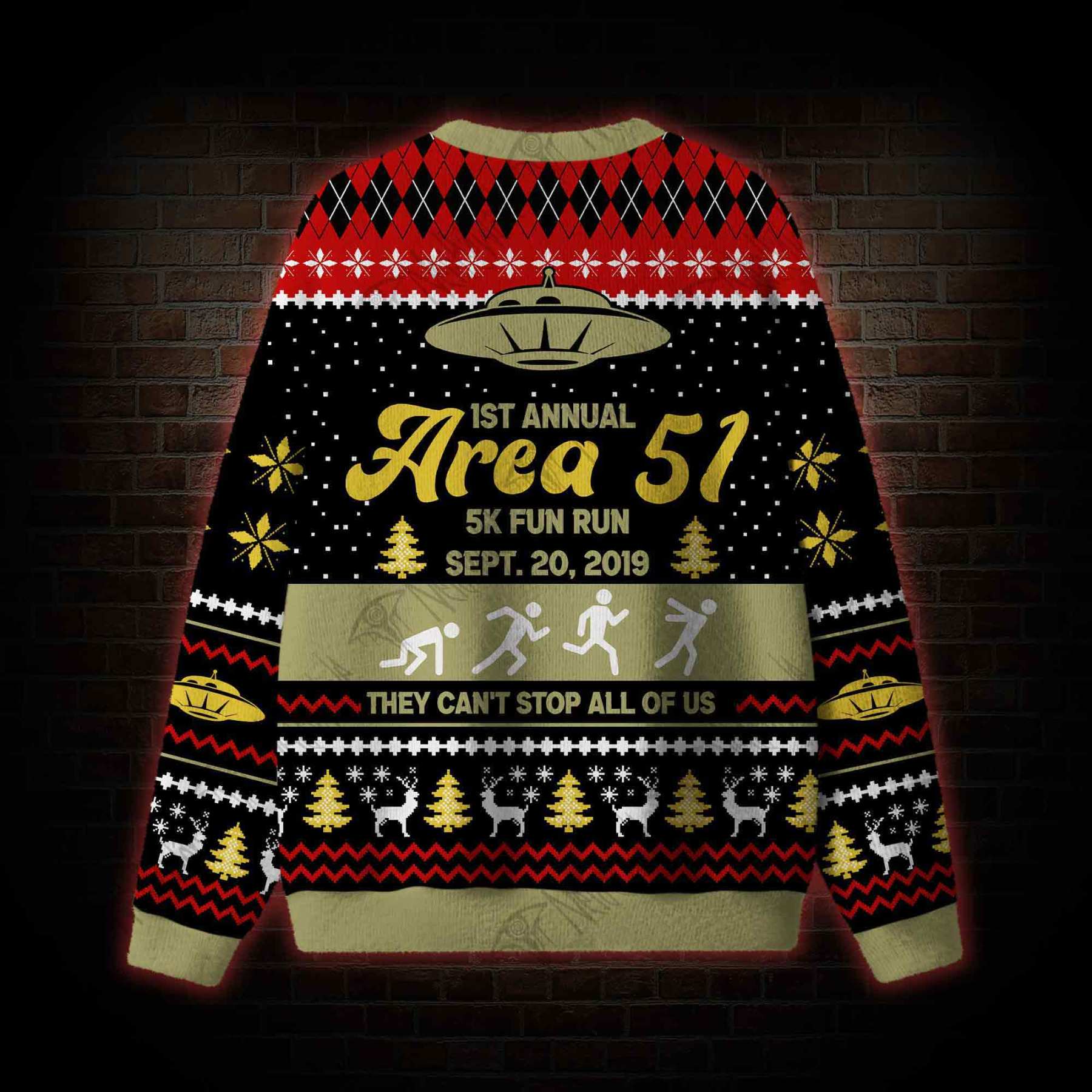Area 51 Ugly Sweatshirts