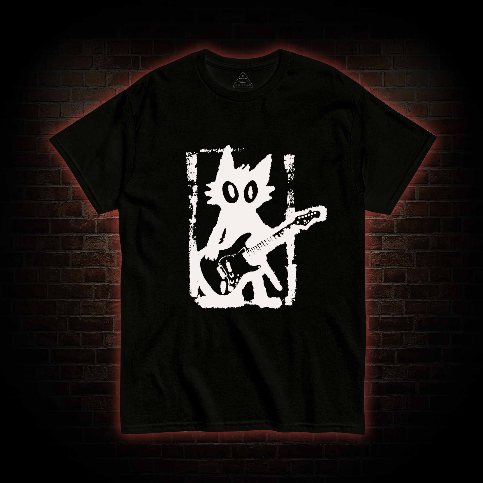 Rock and Roll Cat T-shirt