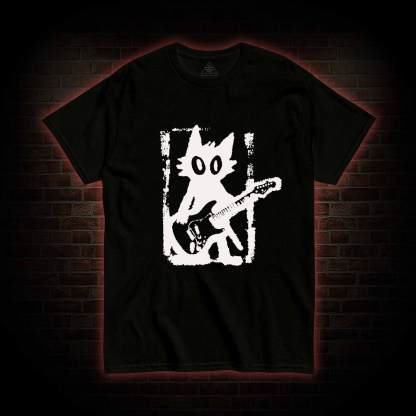 Rock and Roll Cat T-shirt