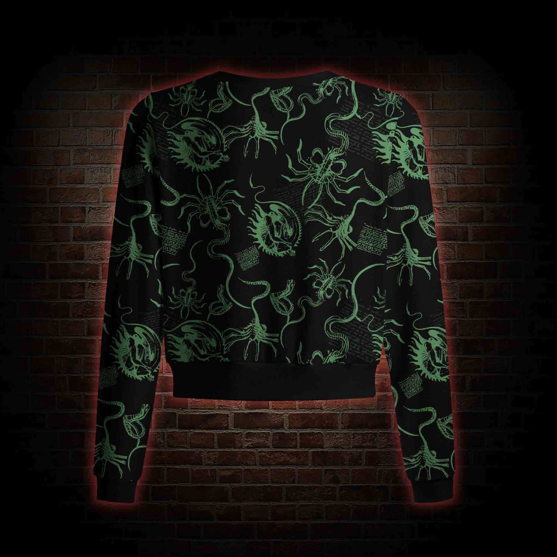 Alien Delivery Guy Cardigan Sweaters