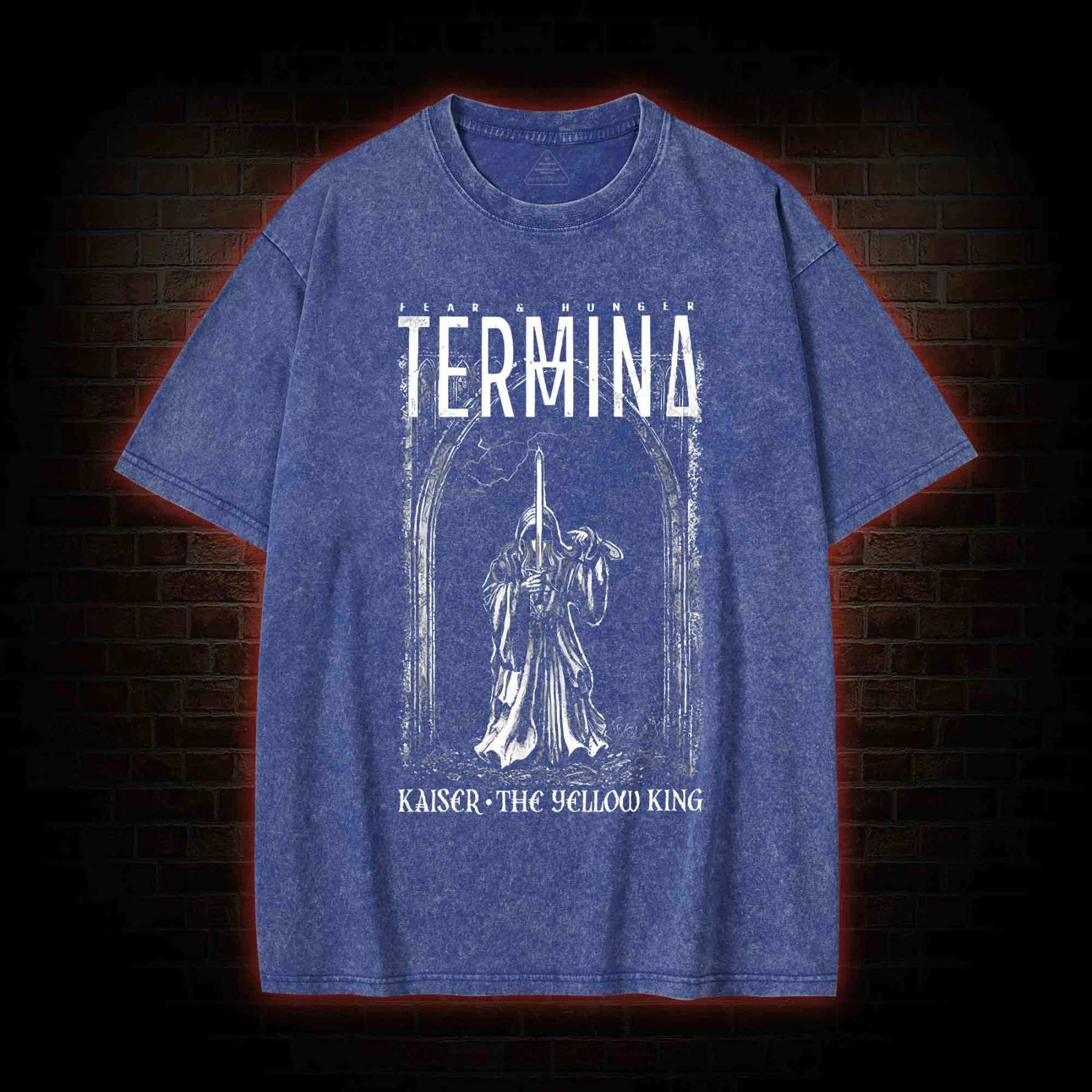 Termina Kaiser The Yellow King Washed T-shirt