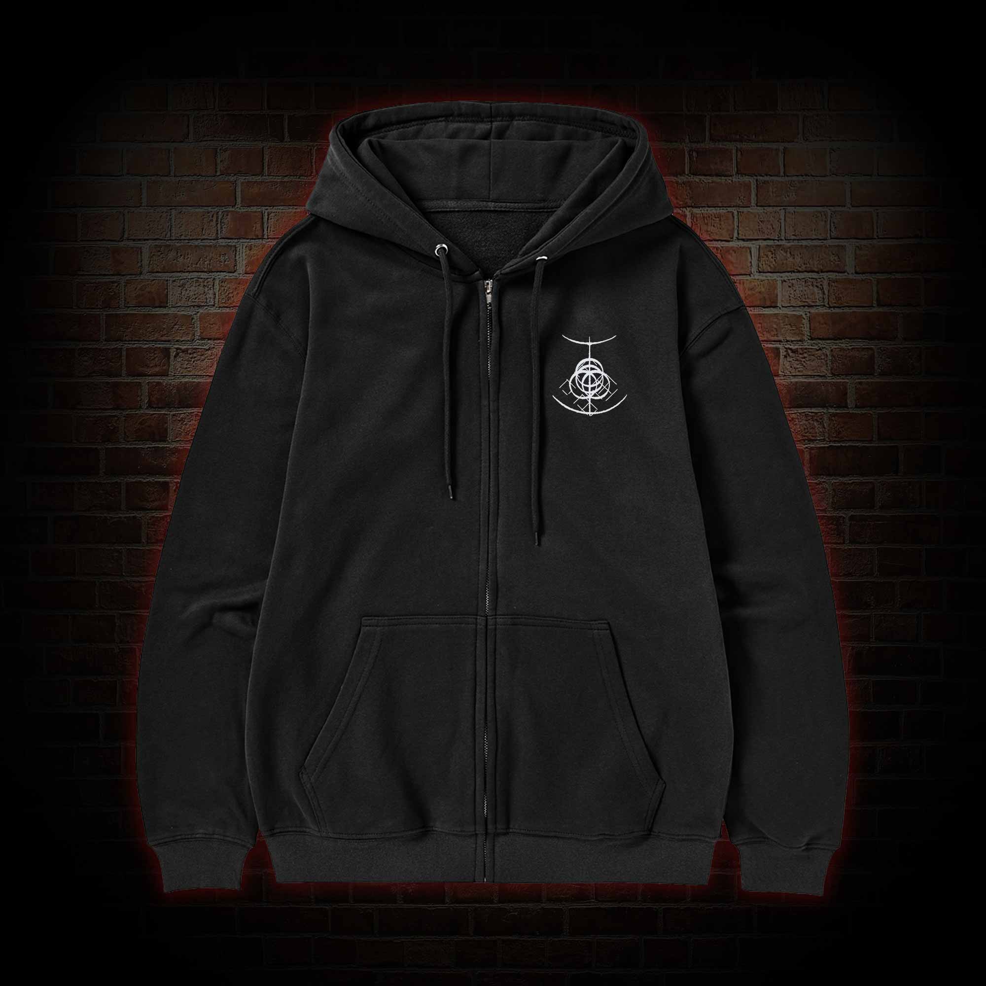 A Peerless Warrior Zipper Hoodie