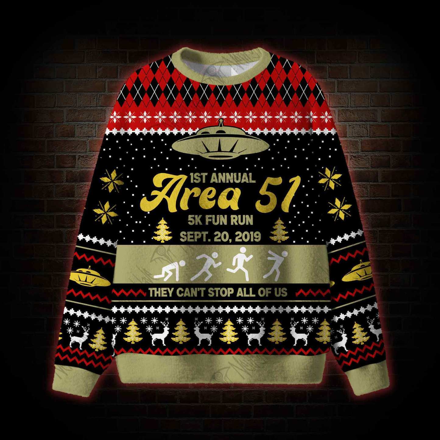 Area 51 Ugly Sweatshirts