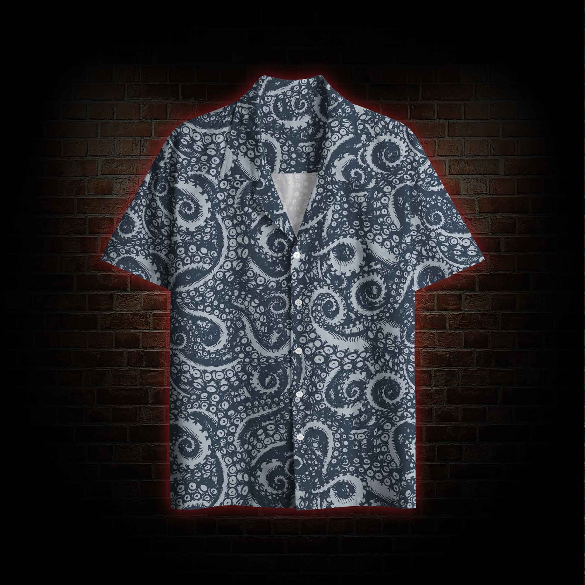 Octopus Tentacles Hawaiian Shirt