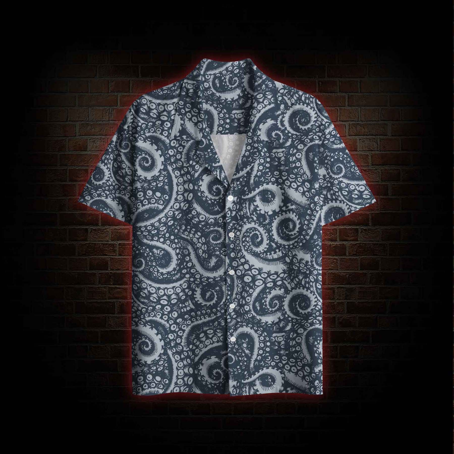 Octopus Tentacles Hawaiian Shirt