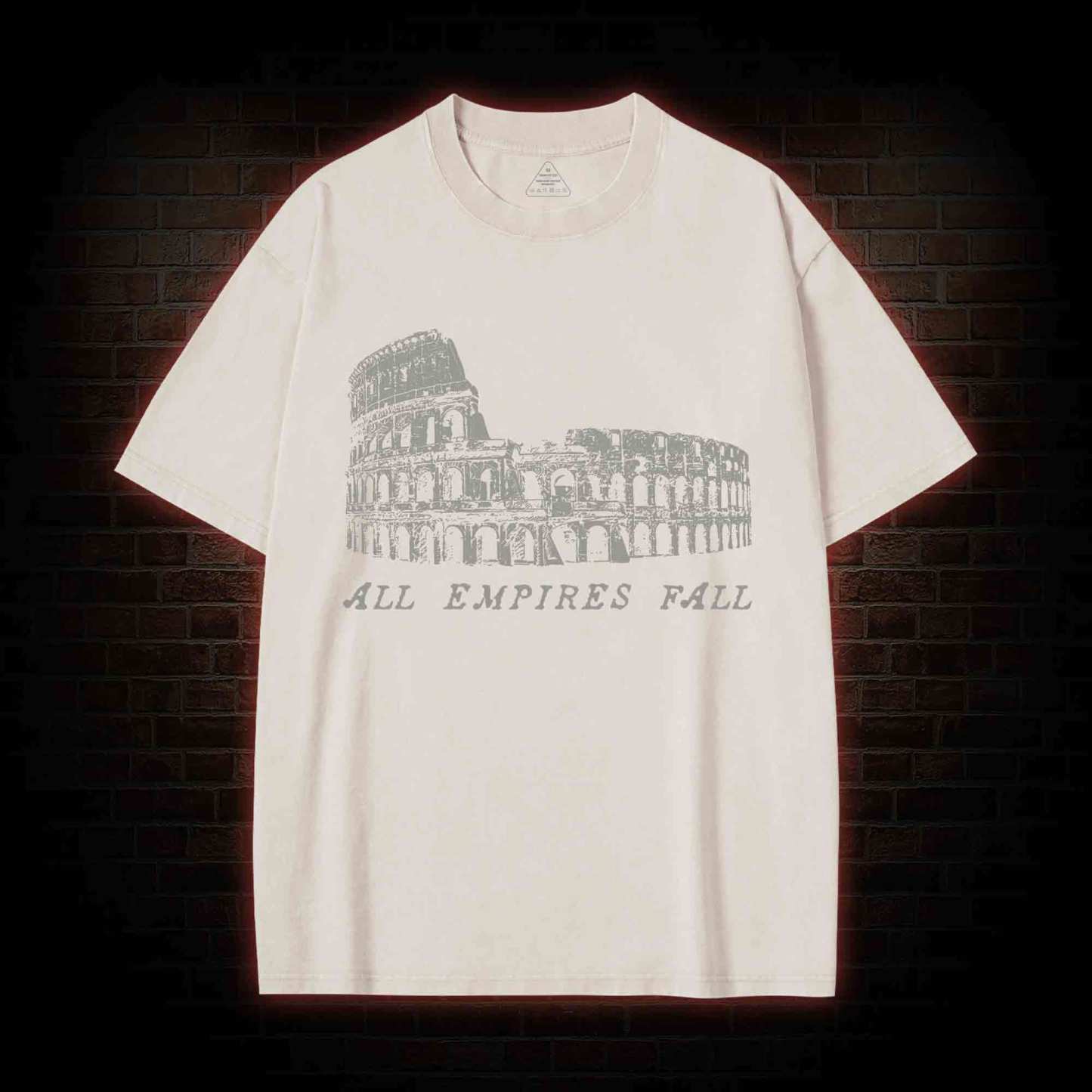 All Empires Fall Washed T-shirt