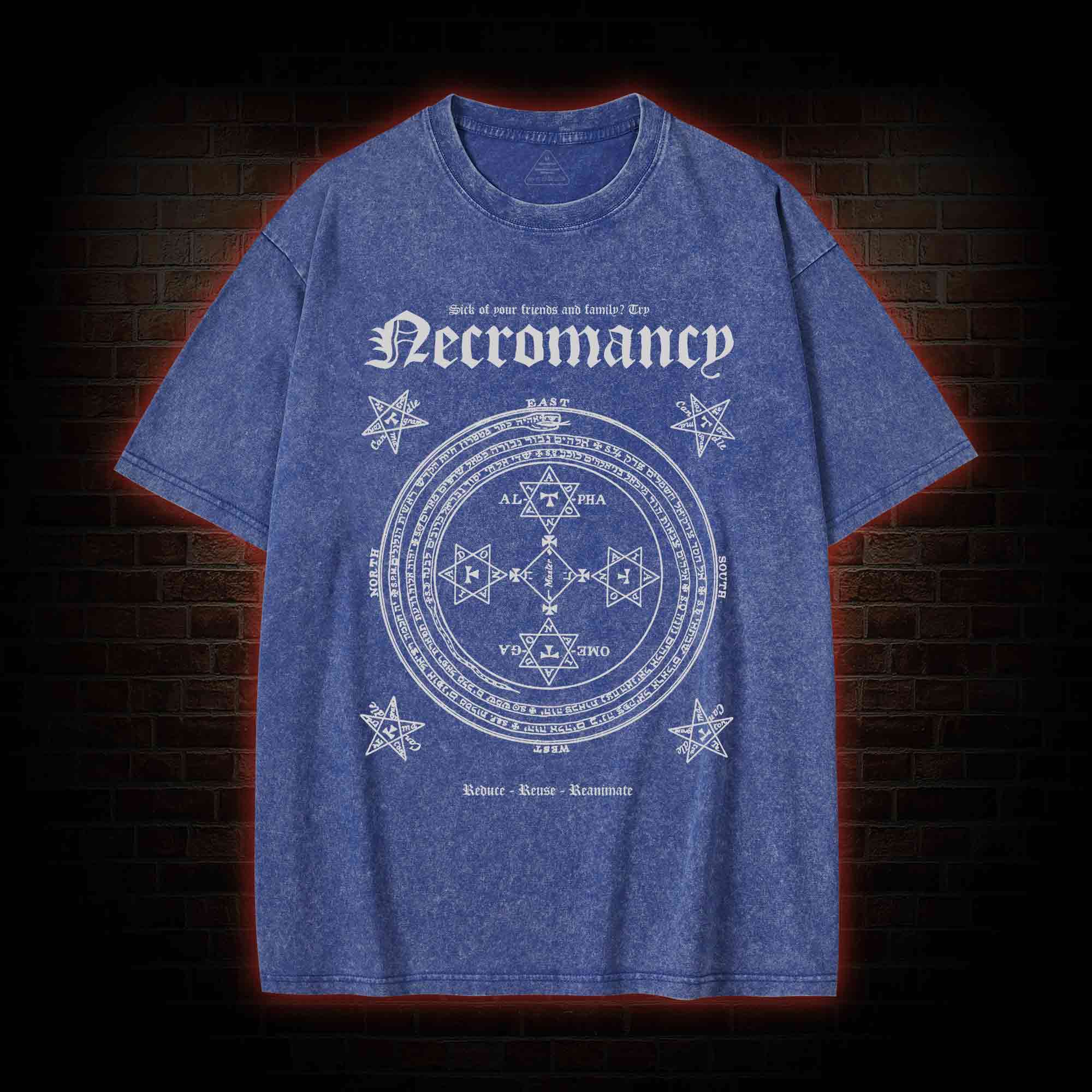 Necromancy Washed T-shirt