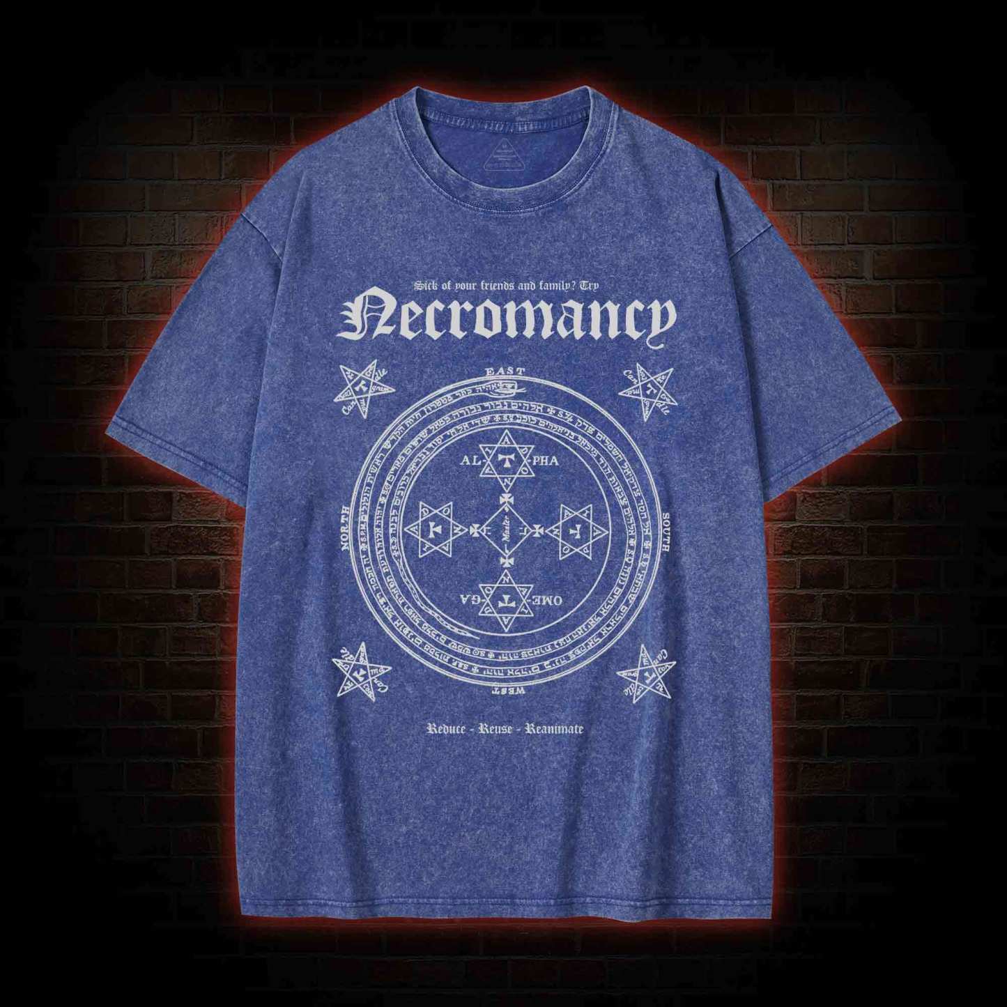 Necromancy Washed T-shirt