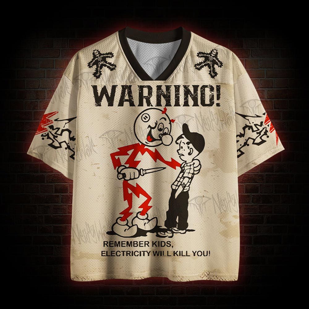 Warning! Mesh Jersey