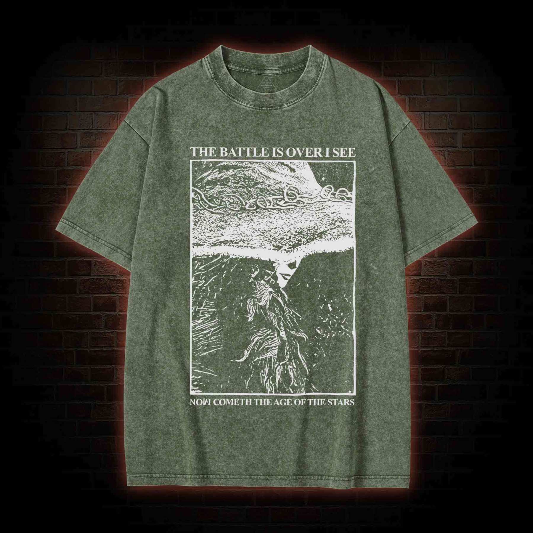 The Battle Is Over I See Washed T-shirt