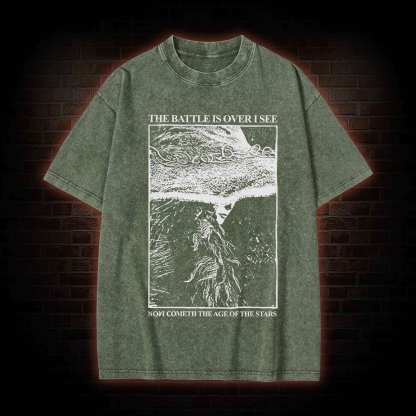 The Battle Is Over I See Washed T-shirt