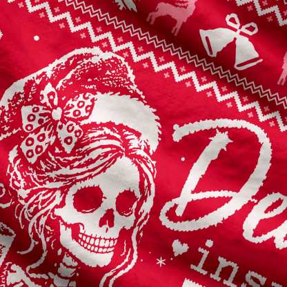 Dead Inside Jolly AF Ugly Sweatshirts