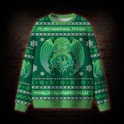 Cultists Christmas Ugly Sweatshirt