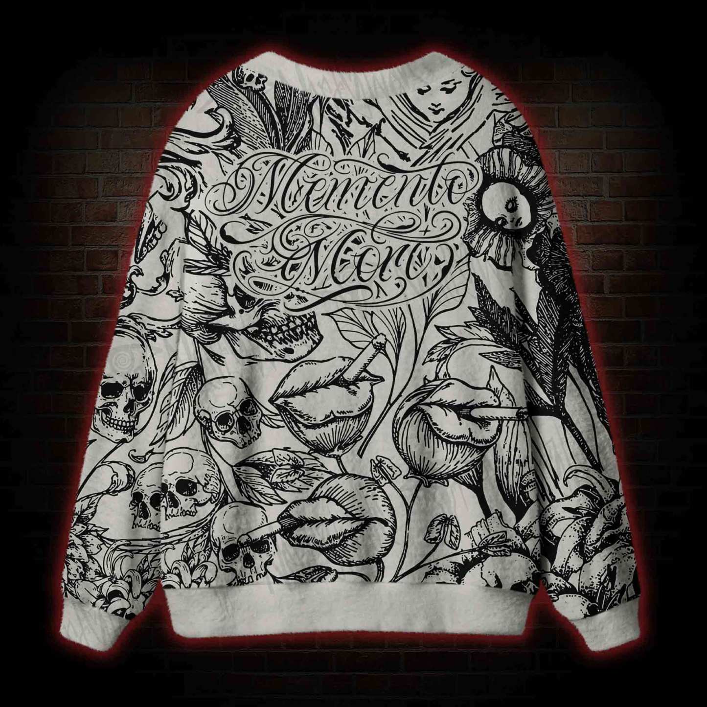 Memento Mori Cardigan Sweater