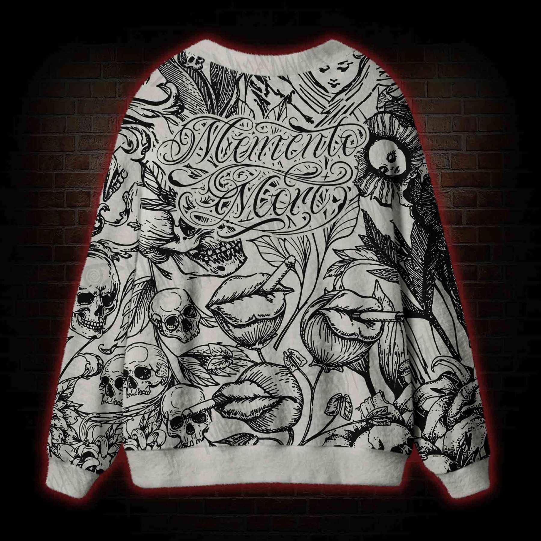 Memento Mori Cardigan Sweater