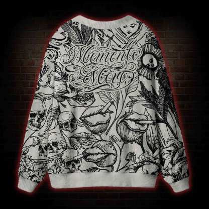 Memento Mori Cardigan Sweater